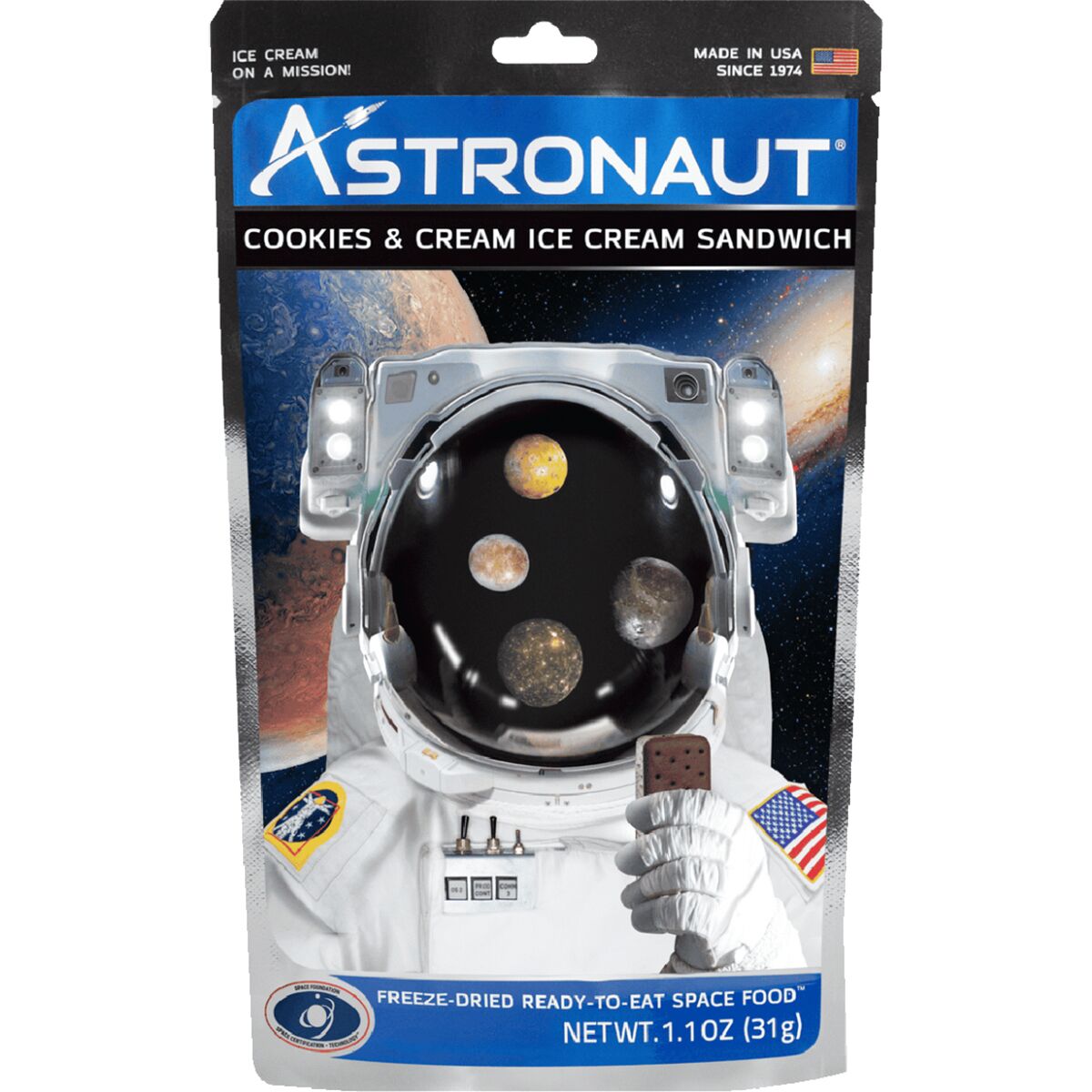 Backpacker's Pantry Astro Cookies n Cream Ice Cream Sandwich One Color