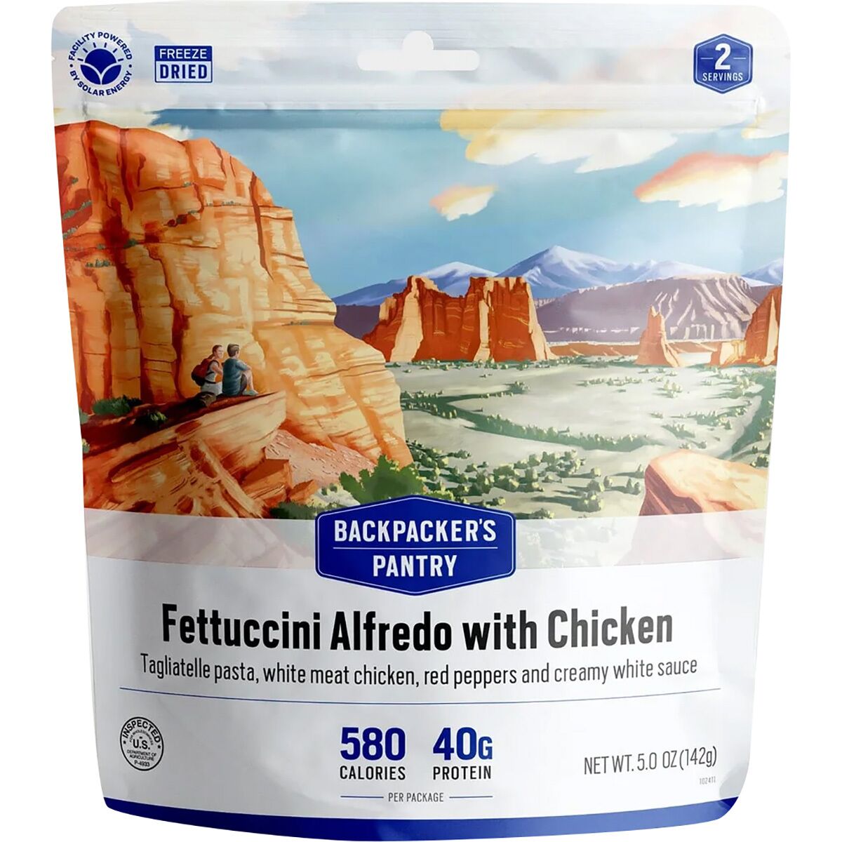 Backpacker's Pantry Fettuccini Alfredo + Chicken One Color