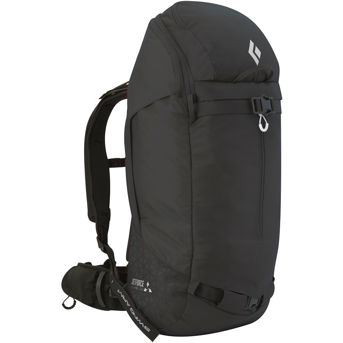 JetForceエアバッグシステム のSaga40 Black Diamond Saga 40 JetForce Backpack - Ski