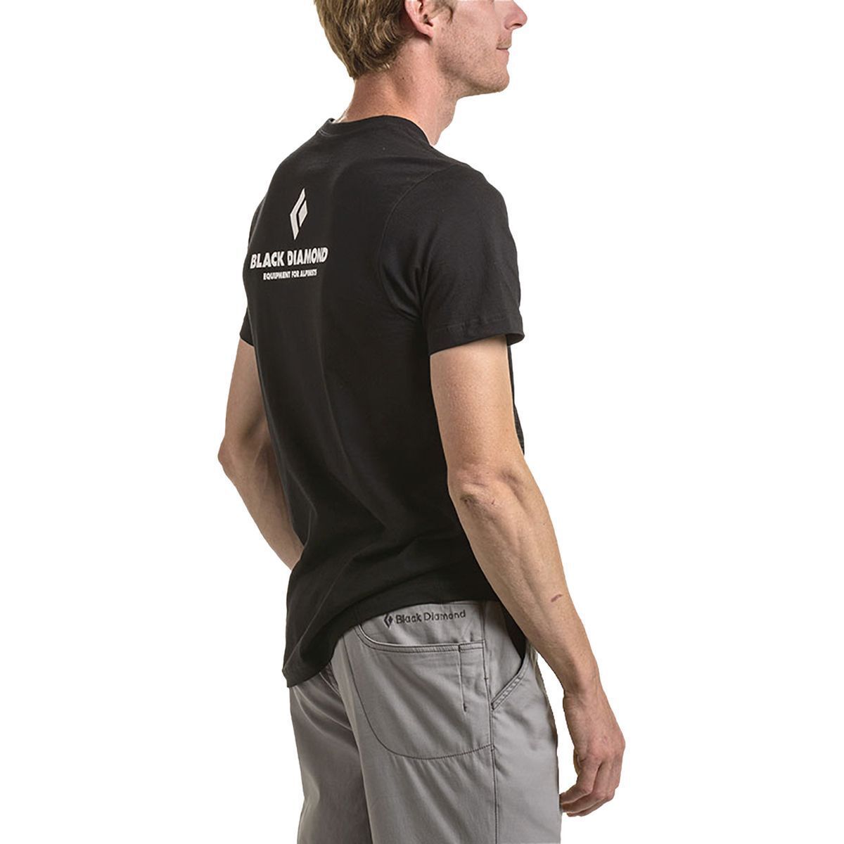 Image of Black Diamond Equipment For Alpinists T-Shirt - Men's Black, S