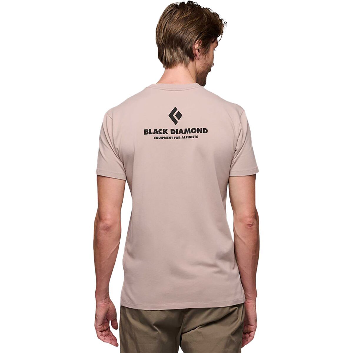 Image of Black Diamond Equipment For Alpinists T-Shirt - Men's Pale Mauve, M