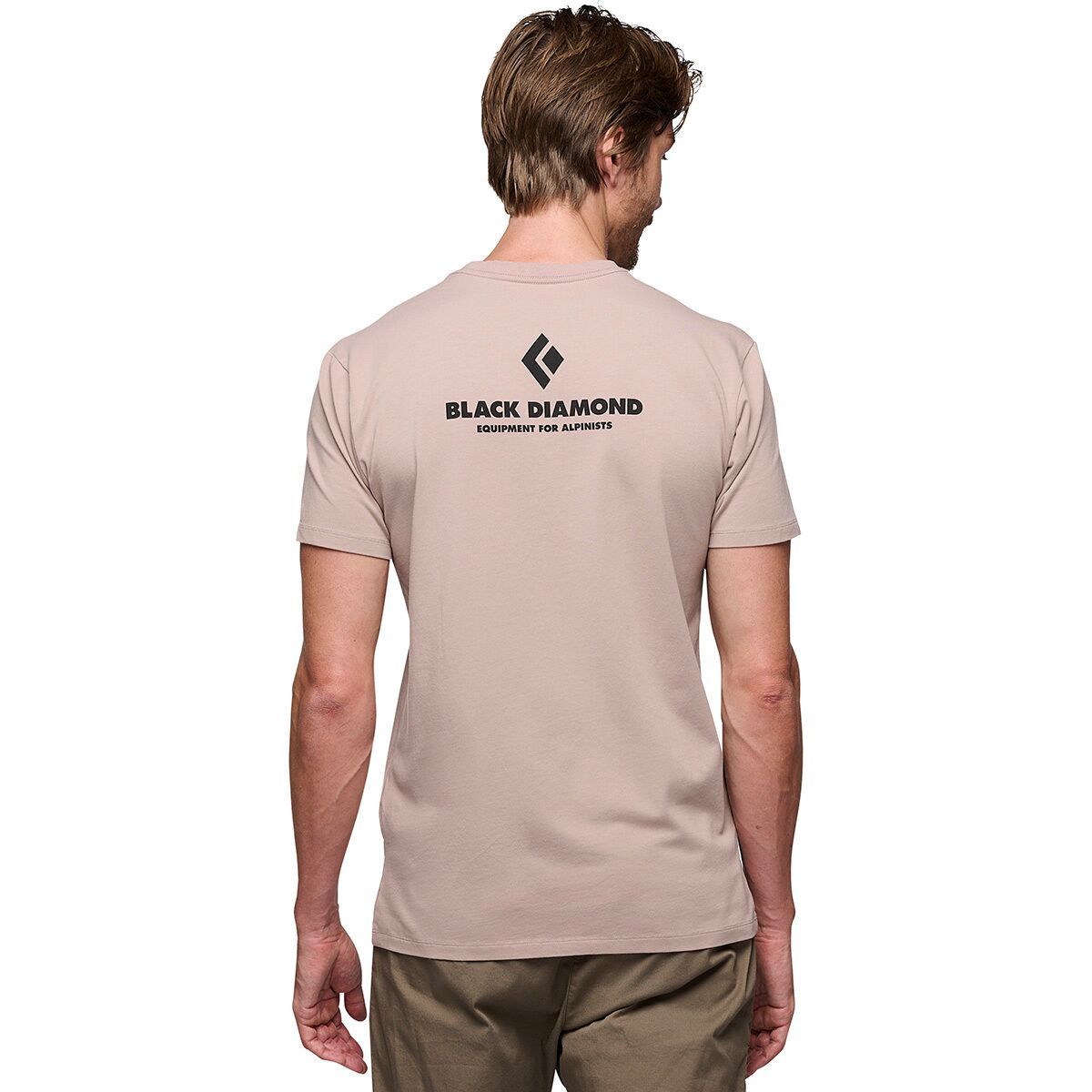 Image of Black Diamond Equipment For Alpinists T-Shirt - Men's Pale Mauve2, XL