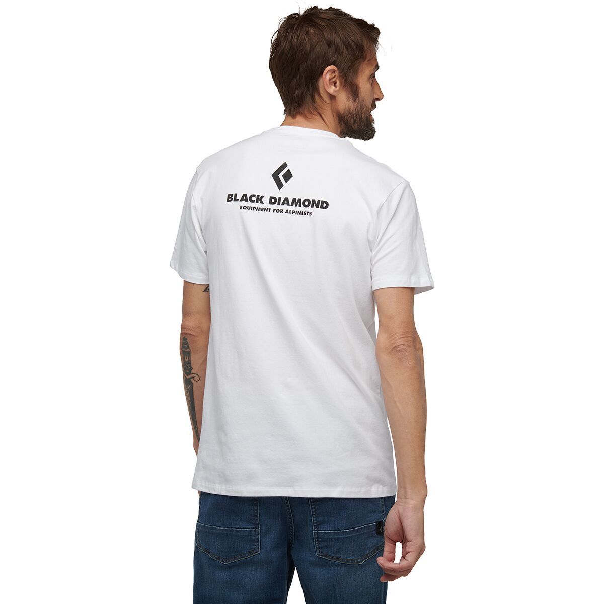 Image of Black Diamond Equipment For Alpinists T-Shirt - Men's White, S