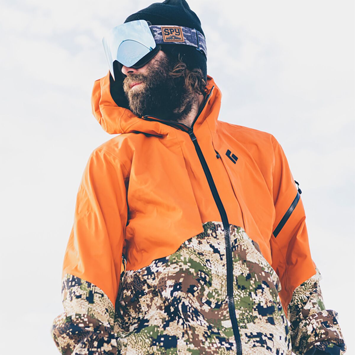 MISSION DISTRICT moleskin jaket 黒 Defqon.1 Track Jacket – Mole Grey with Printed Artwork