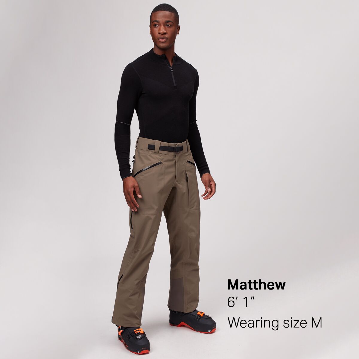 mission pants black diamond