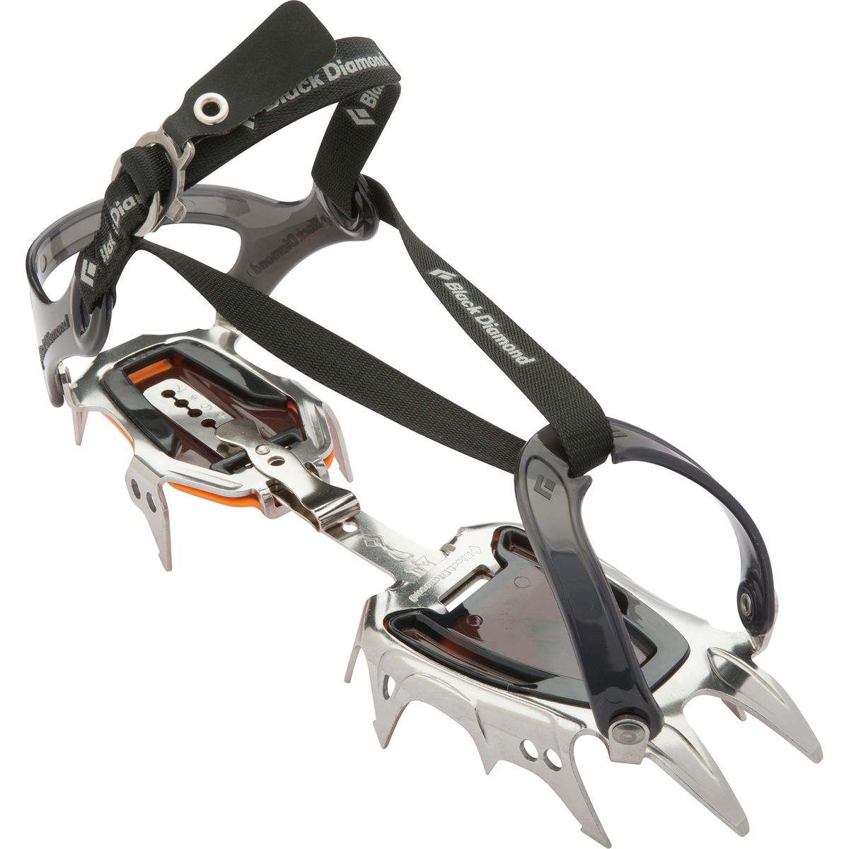 Image of Black Diamond Serac Strap Crampon Polished, One Size