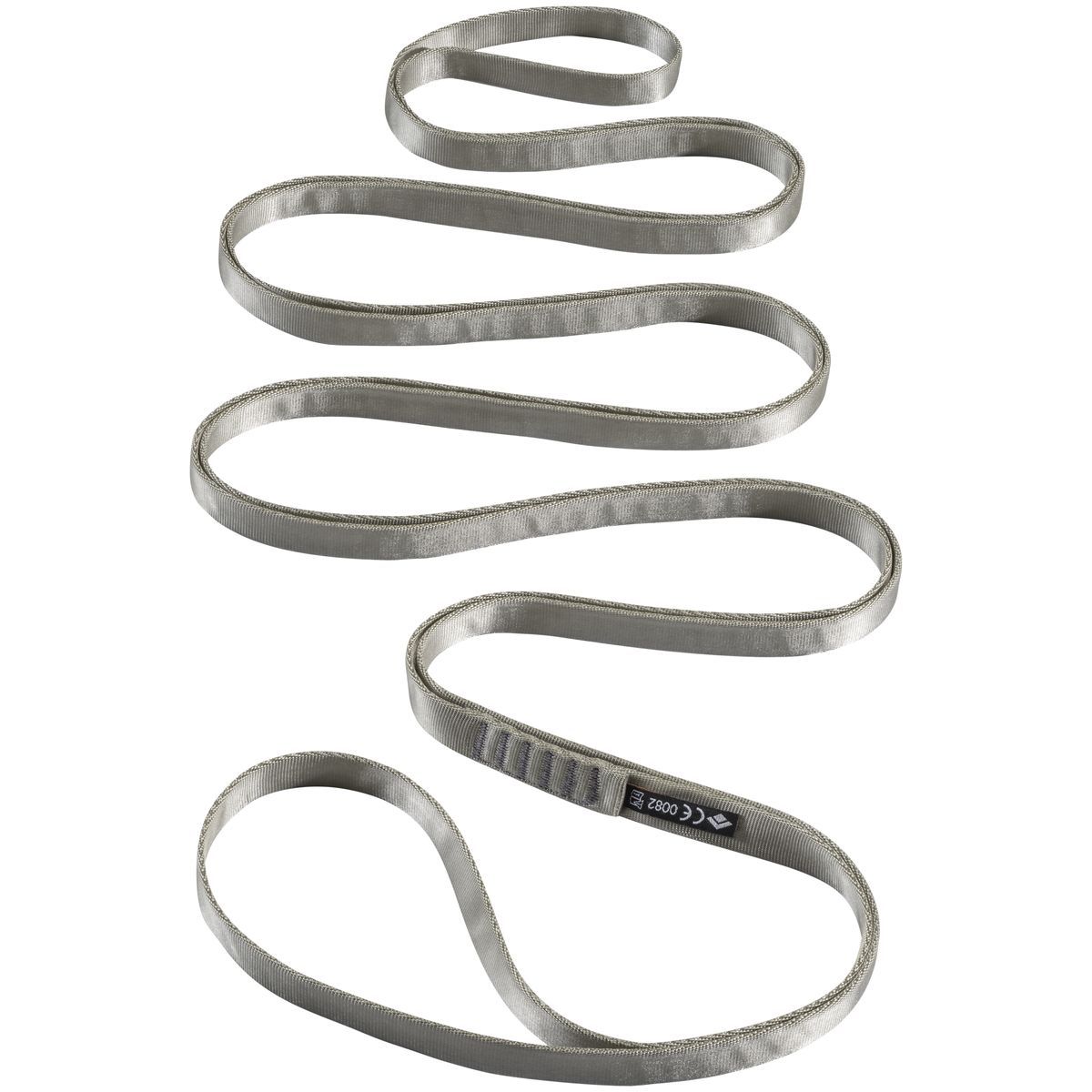 Black Diamond Nylon Sewn Runners Gray, 240cm