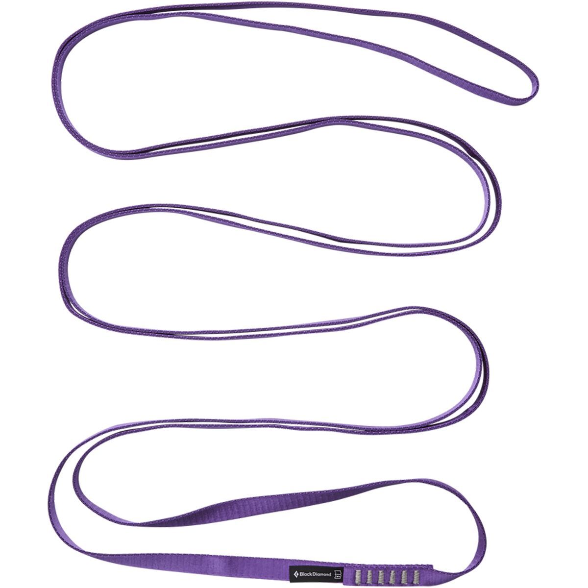 Image of Black Diamond Nylon Sewn Runners Purple, 240cm