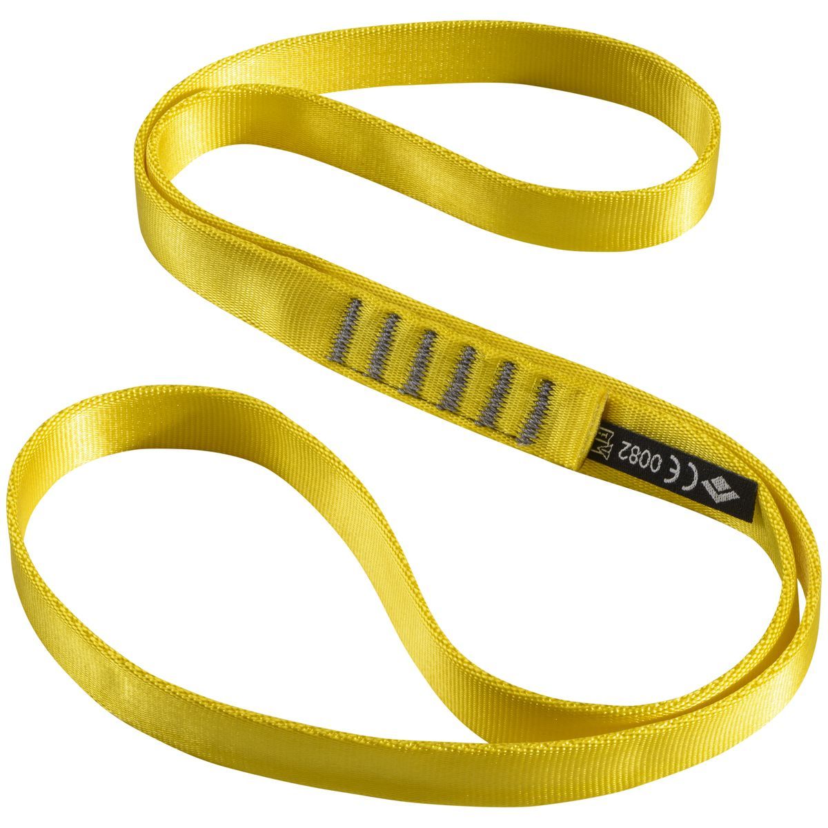 Image of Black Diamond Nylon Sewn Runners Yellow, 60cm