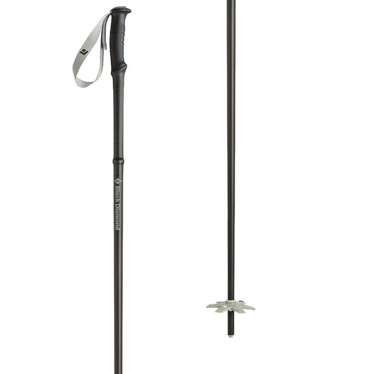 Black Diamond Helio Fixed Length Carbon Ski Poles Black, 135cm