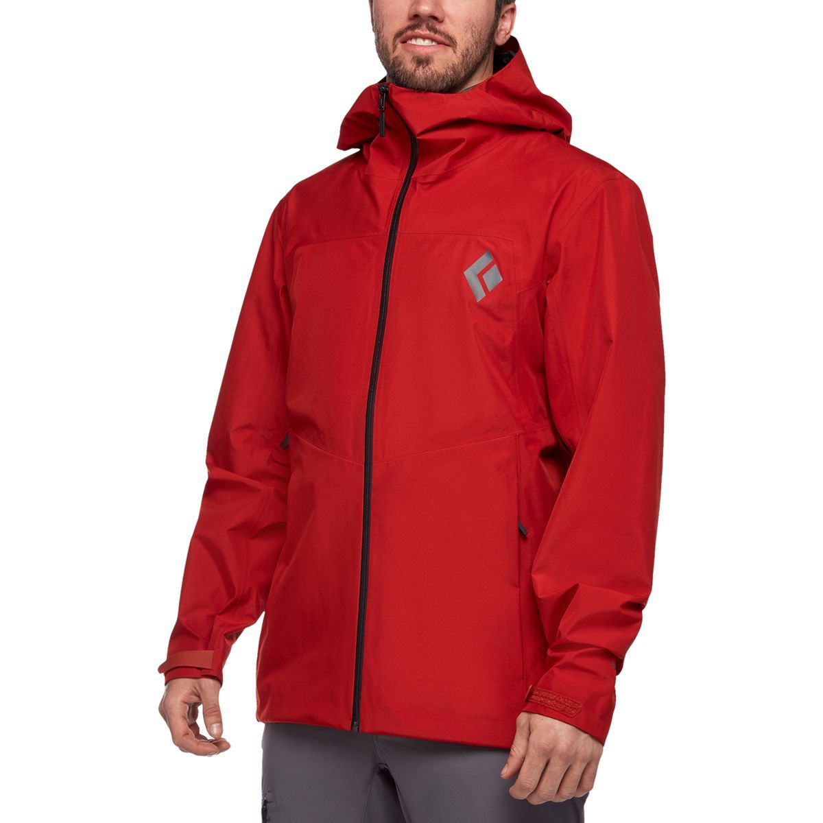Black Diamond Liquid Point Shell Jacket - Men's Red Rock, XL