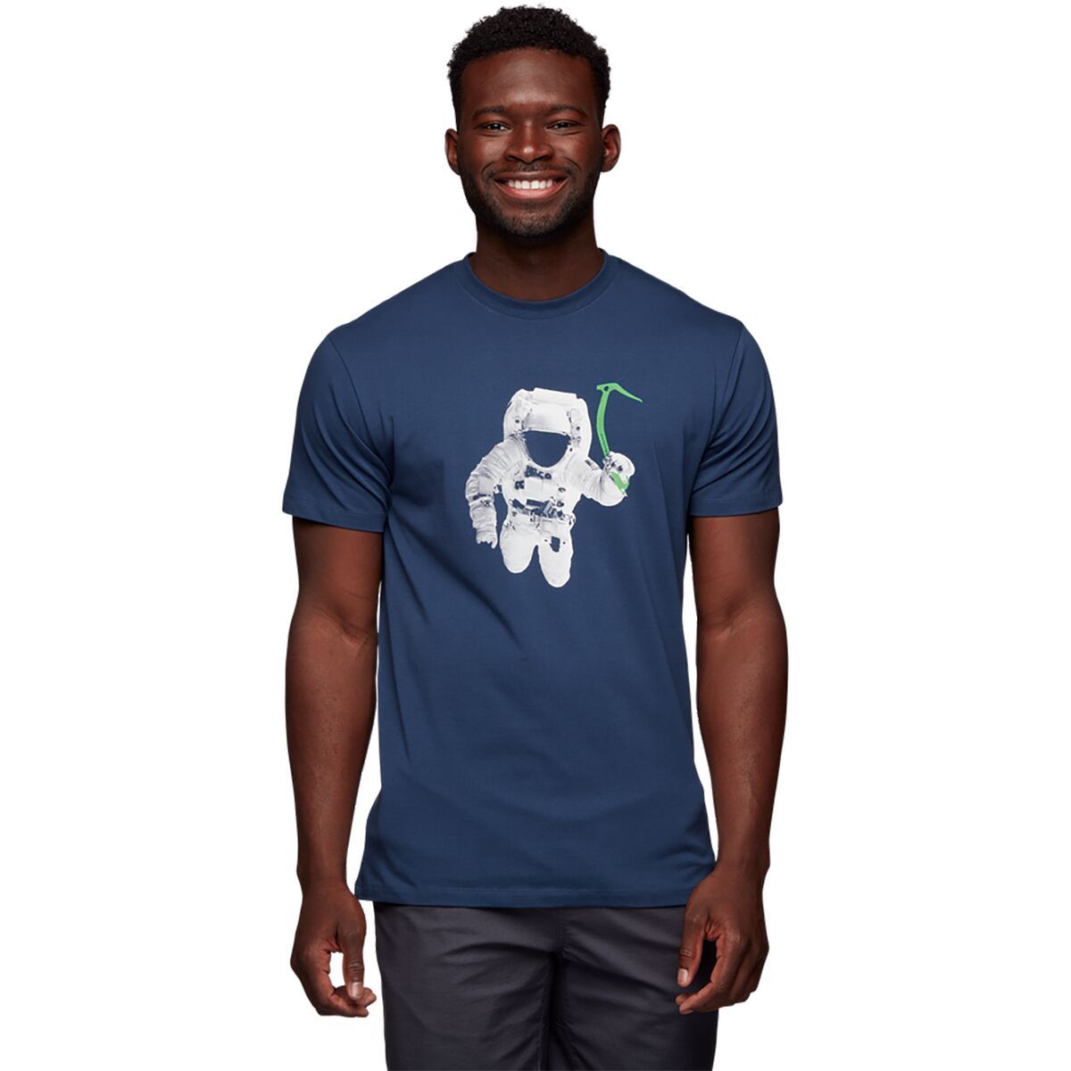 Black Diamond Spaceshot Short-Sleeve T-Shirt - Men's Ink Blue, XL