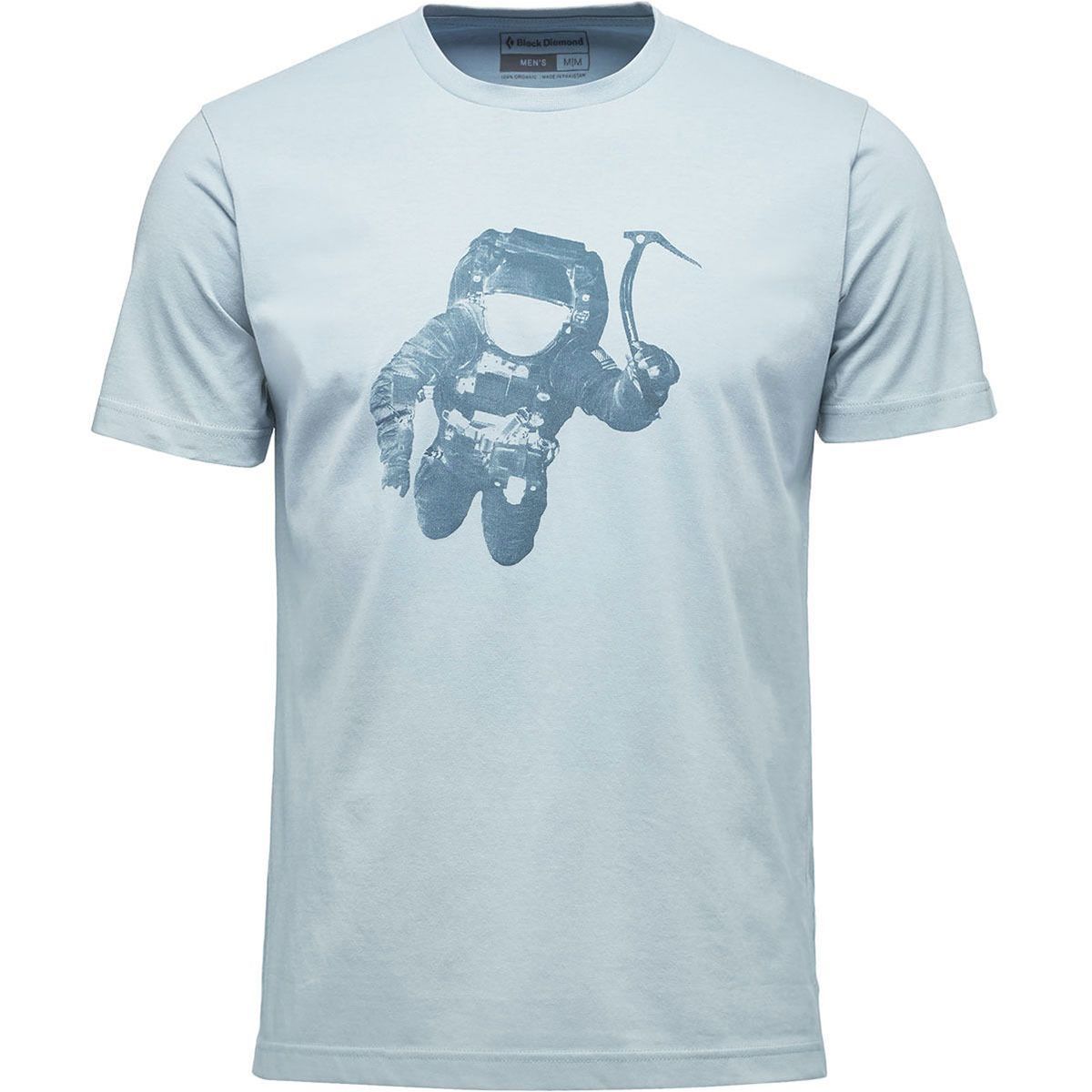 Black Diamond Spaceshot Short-Sleeve T-Shirt - Men's Stone Blue, XS