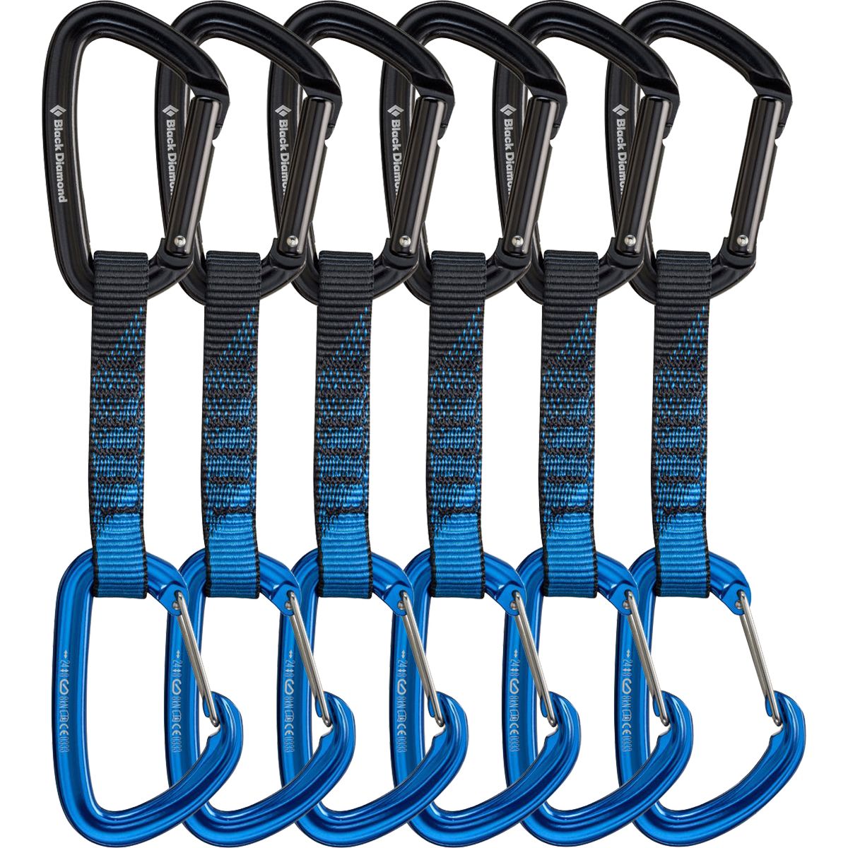 Black Diamond PosiWire Quickpack - 6-Pack - Climb Black Diamond PosiWire Quickpack - 6-Pack - Climb