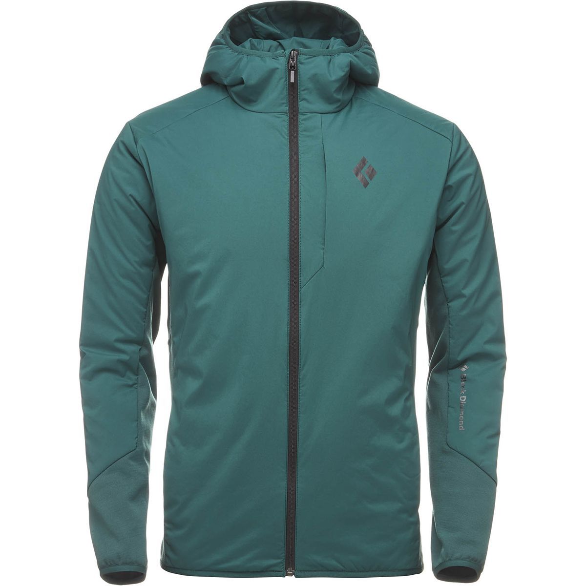 Black Diamond First Light Hybrid Hooded Jacket - Men's Forest, XL
