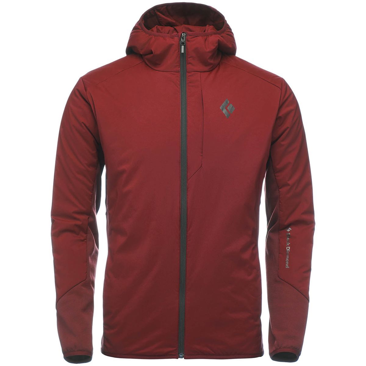 Black Diamond First Light Hybrid Hooded Jacket - Men's Red Oxide, S