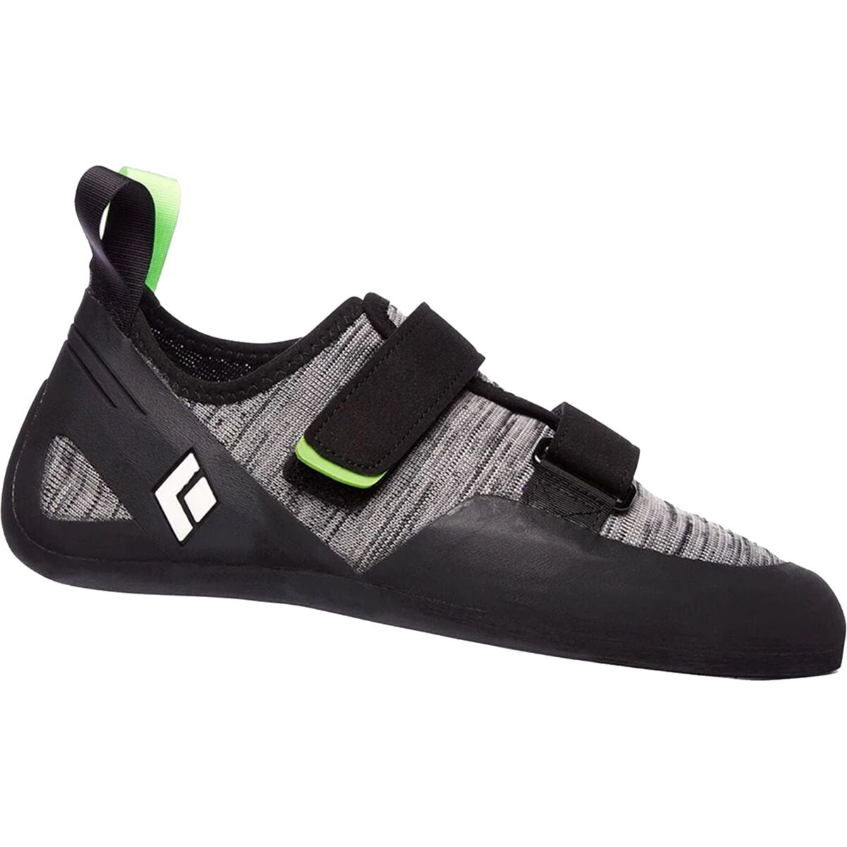 Image of Black Diamond Momentum Climbing Shoe - Men's Black/Anthracite, Mens 10.5/Womens 11.5