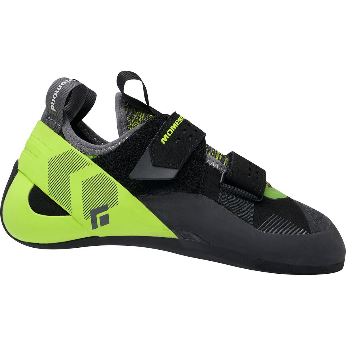 Image of Black Diamond Momentum Climbing Shoe - Men's Lime Green, Mens 6.5/Womens 7.5