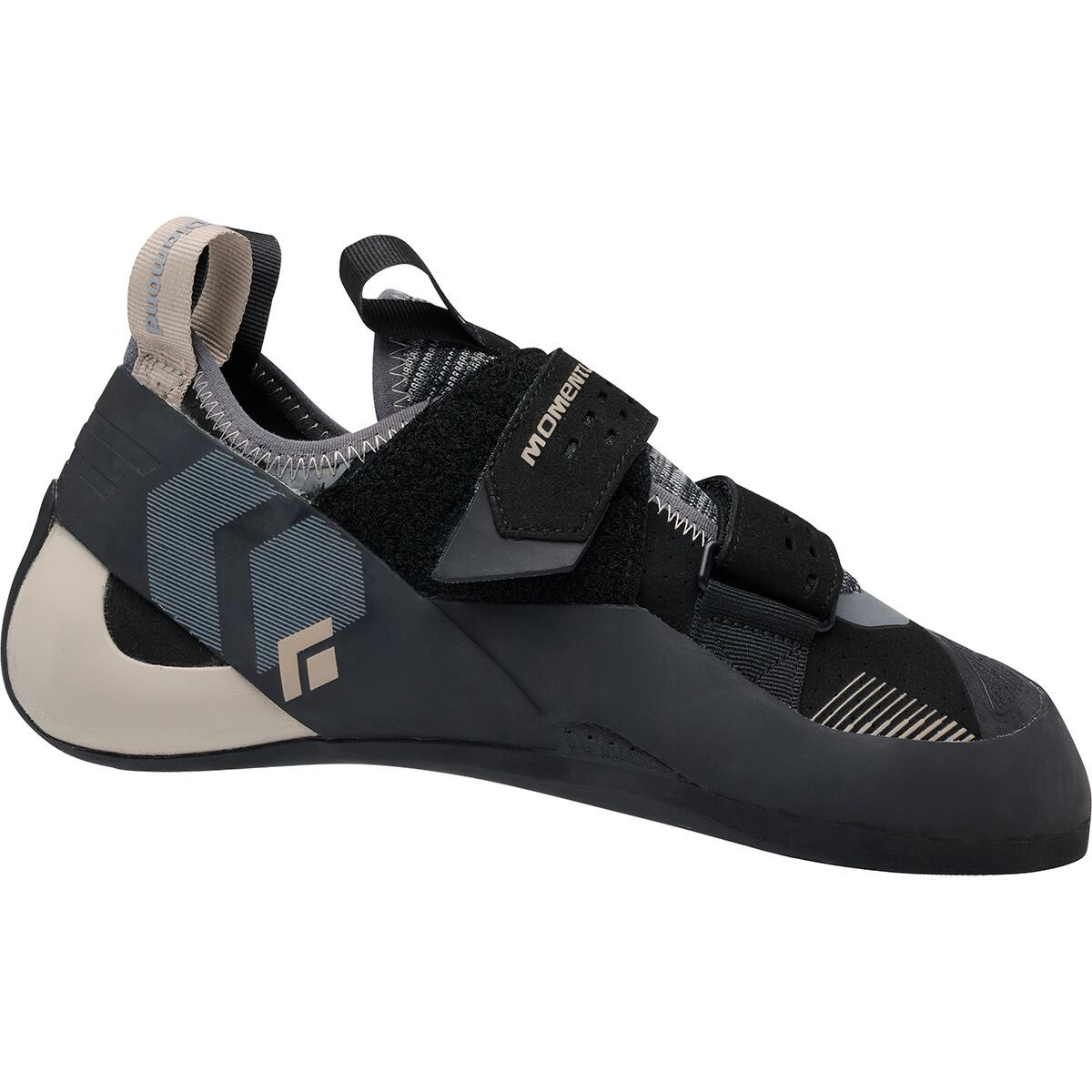 Image of Black Diamond Momentum Climbing Shoe - Men's Moonstone/Black, Mens 6.0/Womens 7.0