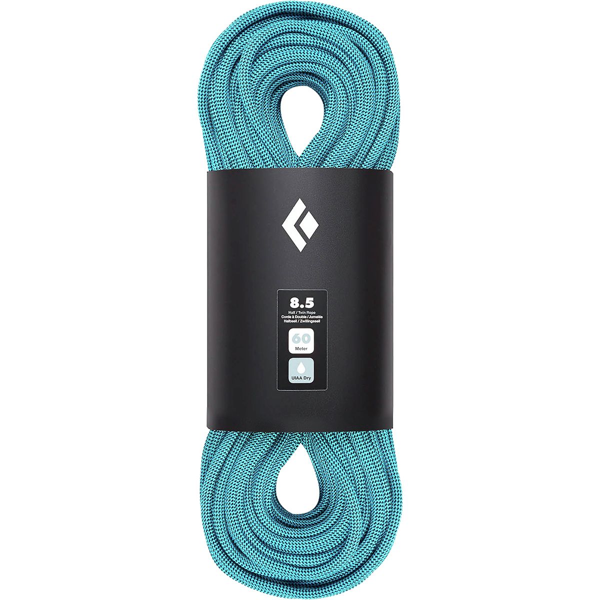 Image of Black Diamond 8.5 Dry Climbing Rope Ultra Blue, 60m