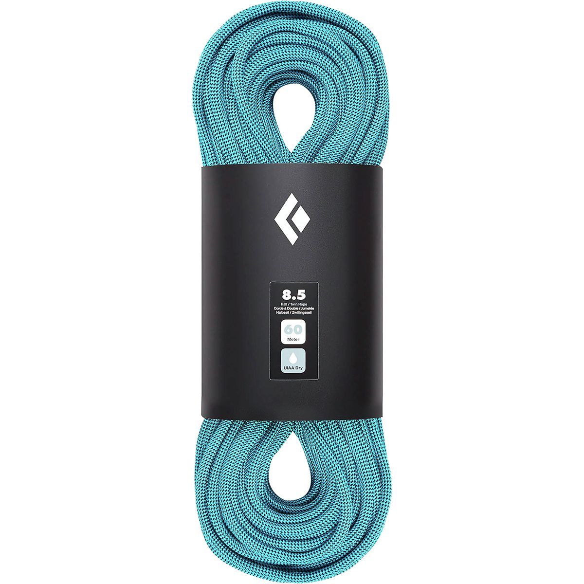 Image of Black Diamond 8.5 Dry Climbing Rope Ultra Blue, 60m