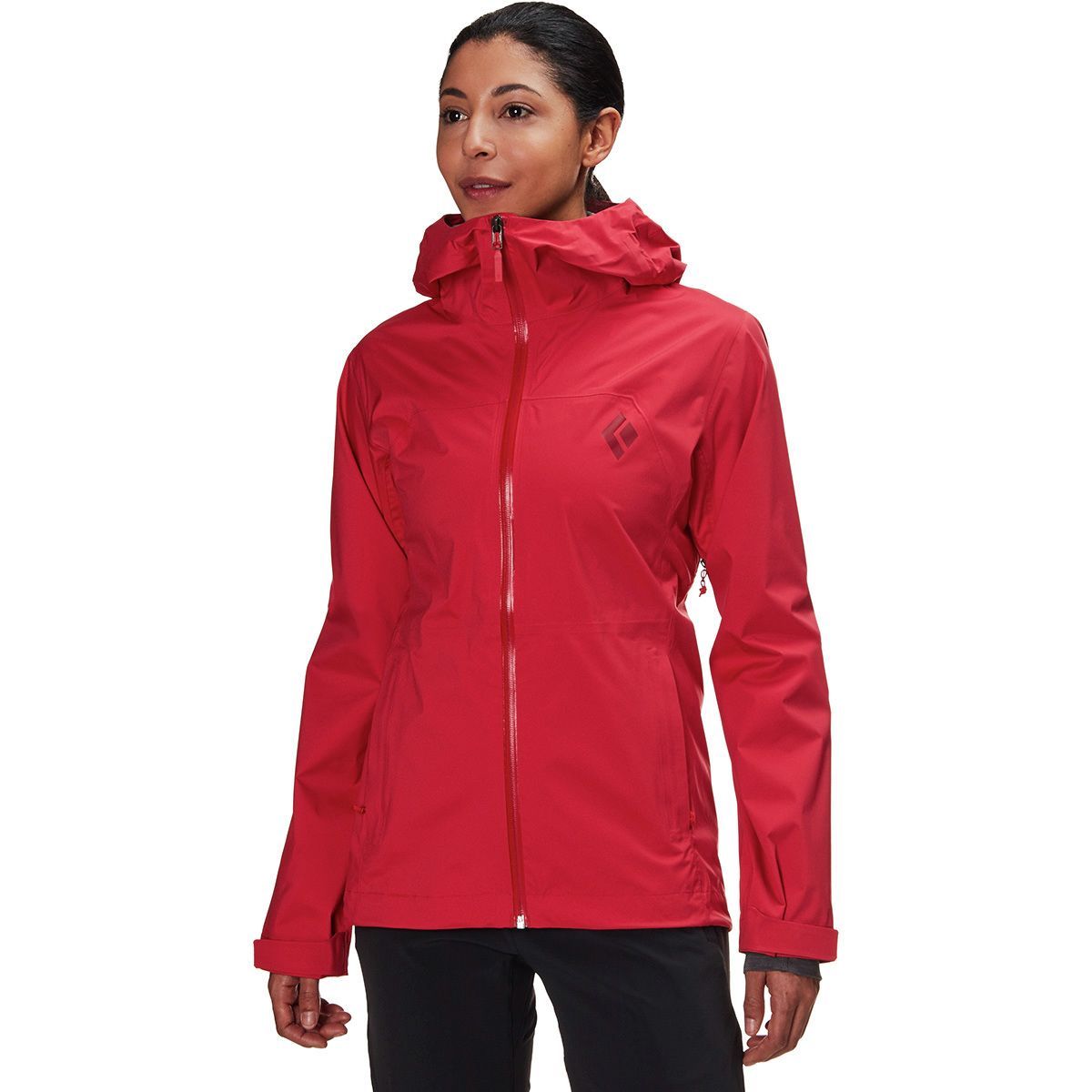 Black Diamond Stormline Stretch Rain Shell - Women's Paintbrush, M