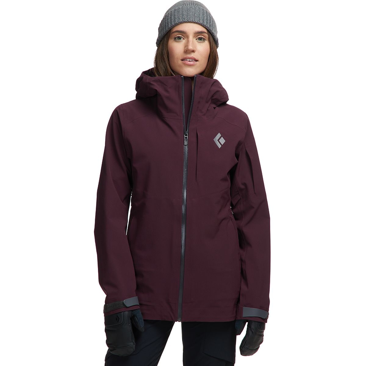 Black Diamond Recon Stretch Ski Shell Jacket - Women's Bordeaux