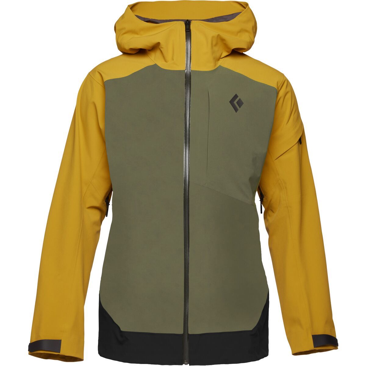 Black Diamond Recon Stretch Ski Shell - Men's Amber/Tundra/Black, M