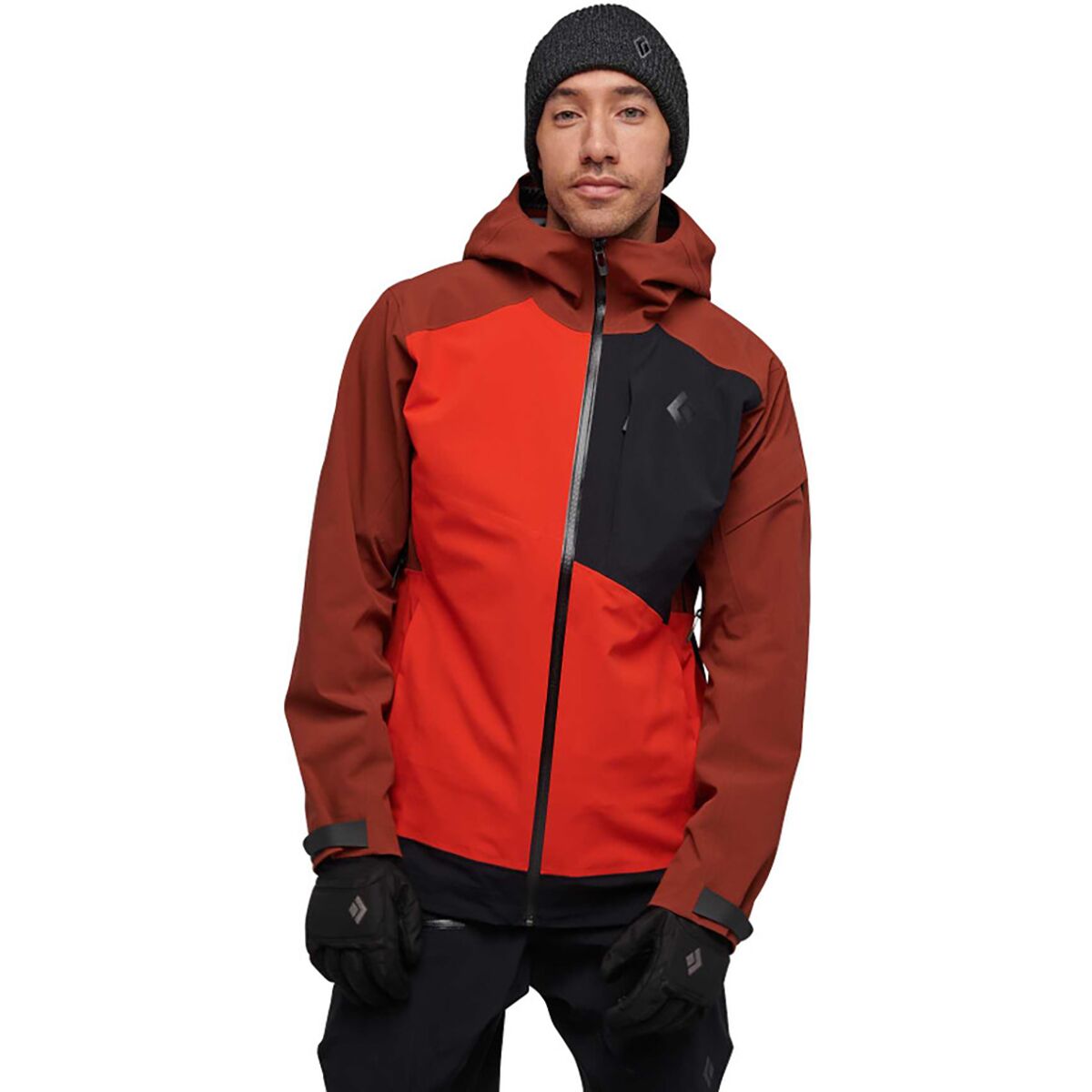Black Diamond Black Diamond Recon Stretch Ski Shell - Men's Mulled Cider/Black/Octane, S