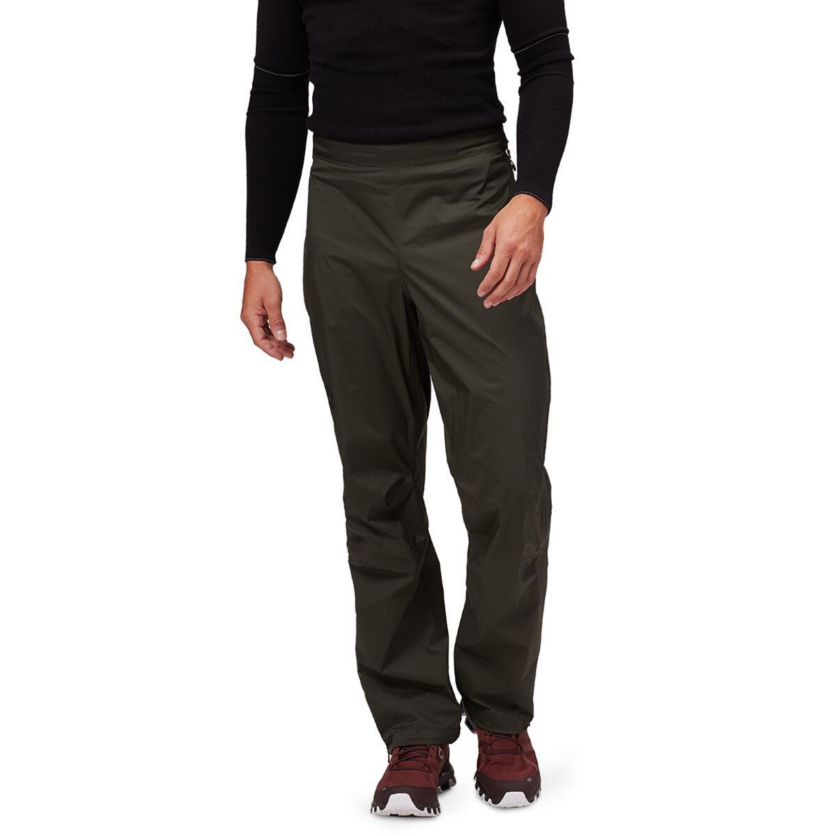 Black Diamond Stormline Stretch Full Zip Rain Pant - Men's