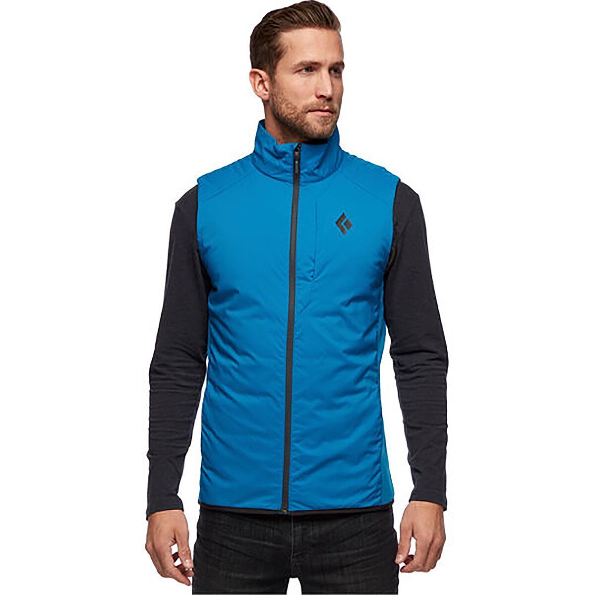 Black Diamond First Light Hybrid Vest - Men's Kingfisher, XL