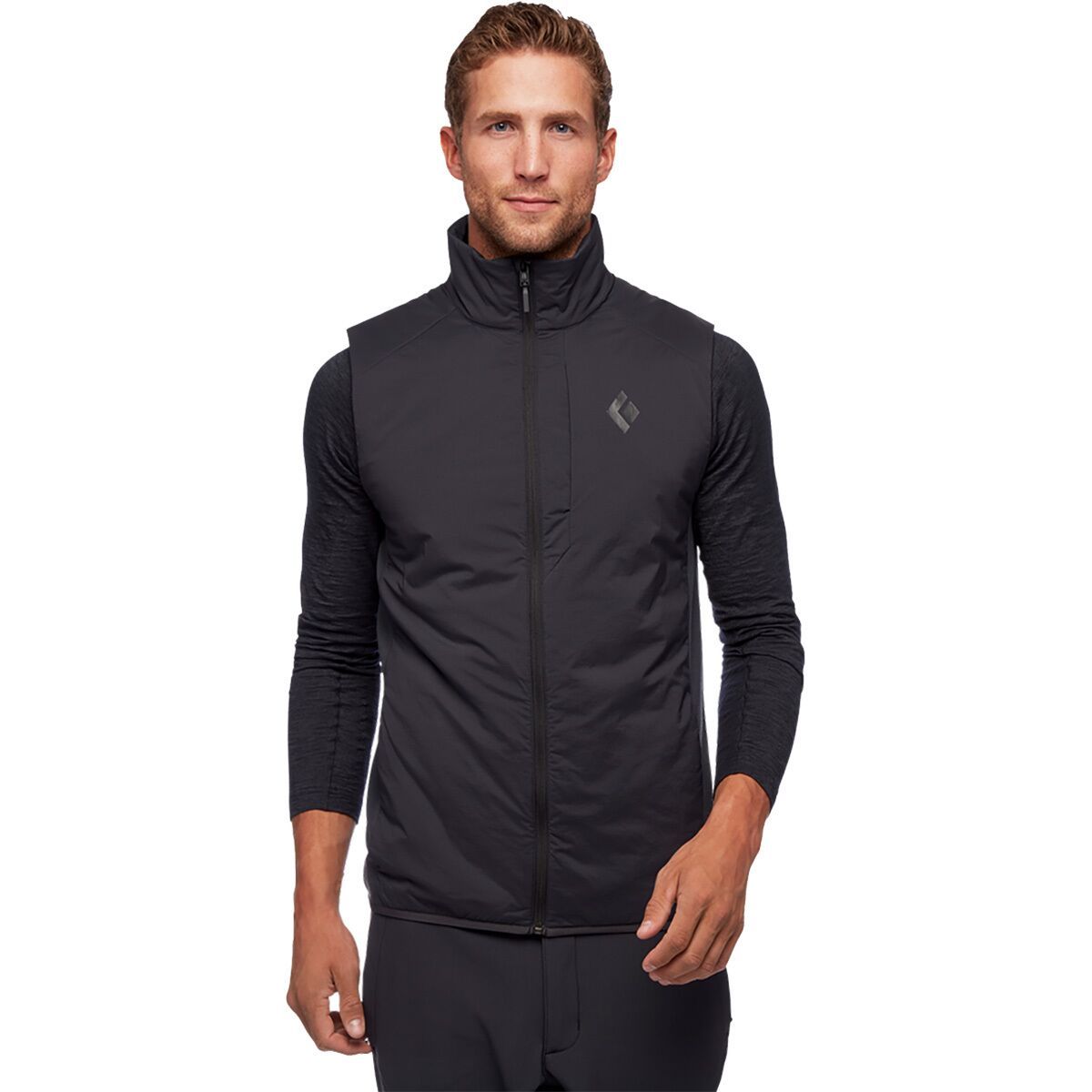 Black Diamond First Light Hybrid Vest - Men's Smoke, L