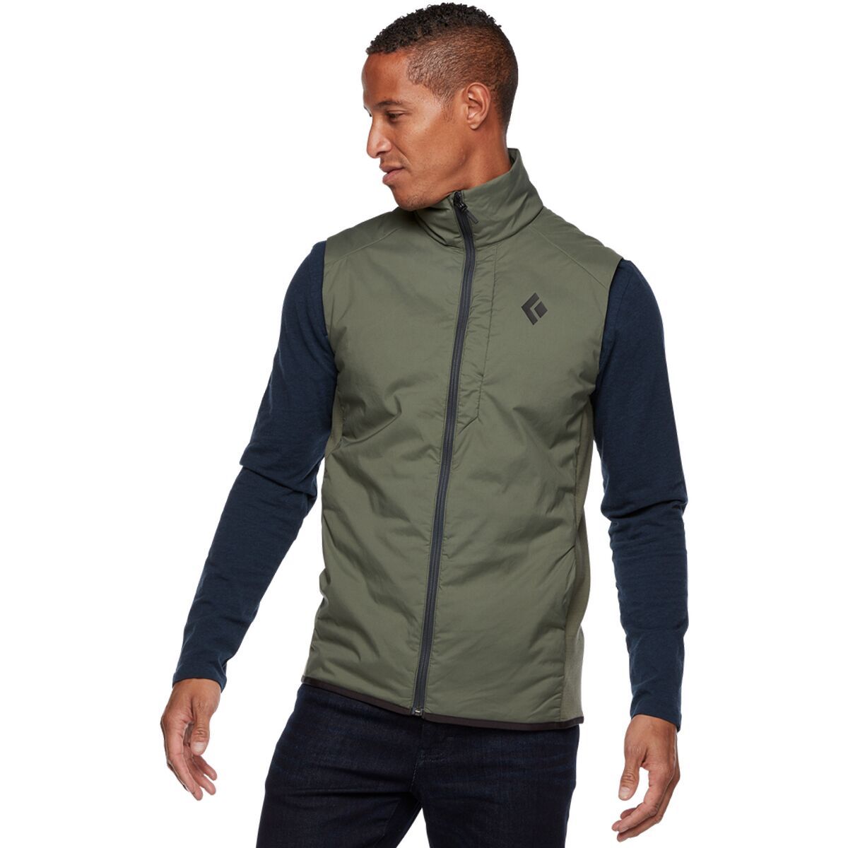 Black Diamond First Light Hybrid Vest - Men's Tundra, XL