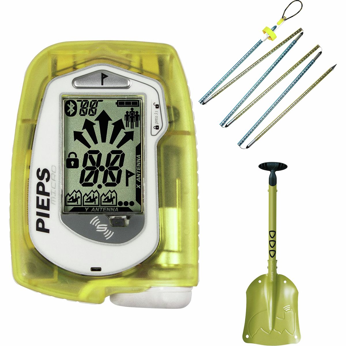 PIEPS ビーコン Pieps Micro BT Avalanche Safety Set - Ski