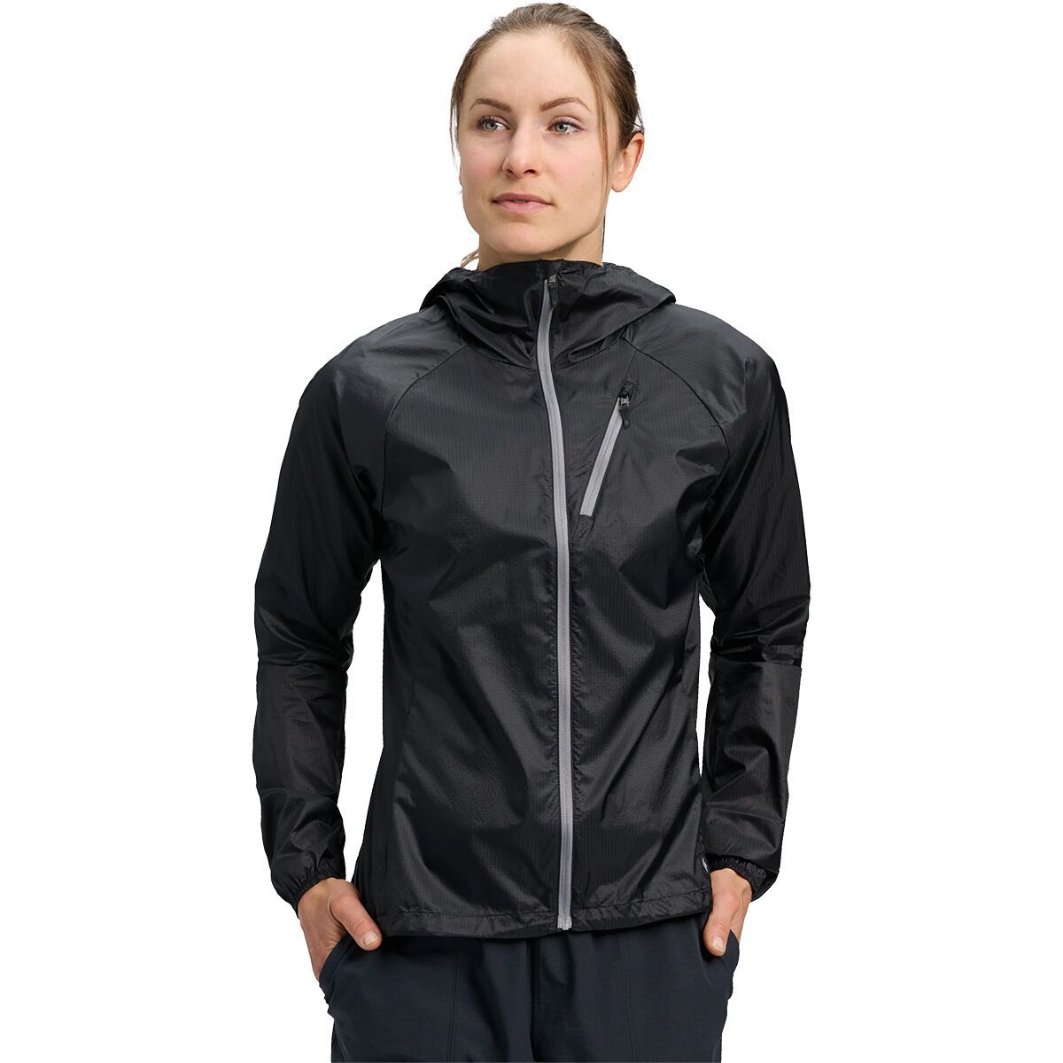 Image of Black Diamond Distance Wind Shell - Women's Black2, XL