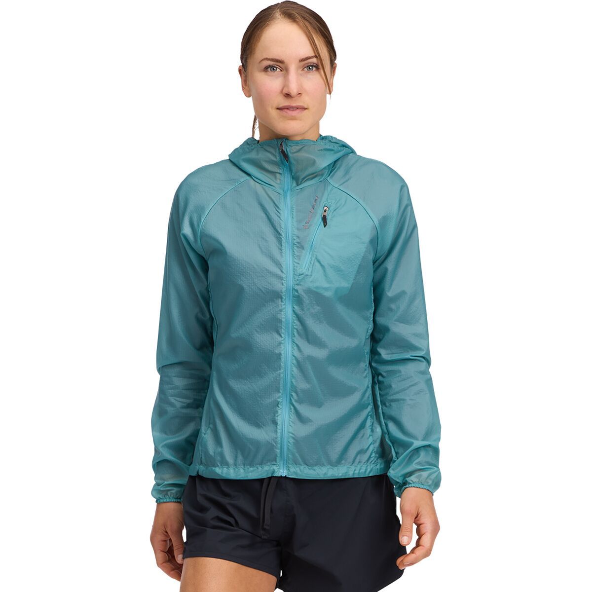 Image of Black Diamond Distance Wind Shell - Women's Glacier, L