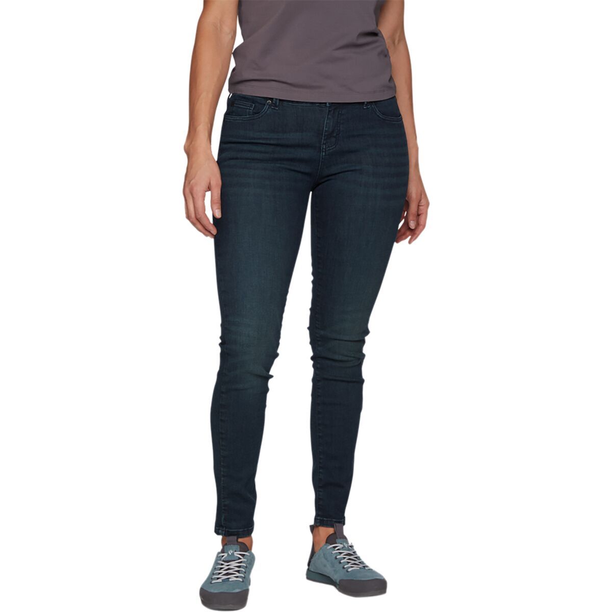 Black Diamond Forged Jean - Women's Medium Indigo, 12