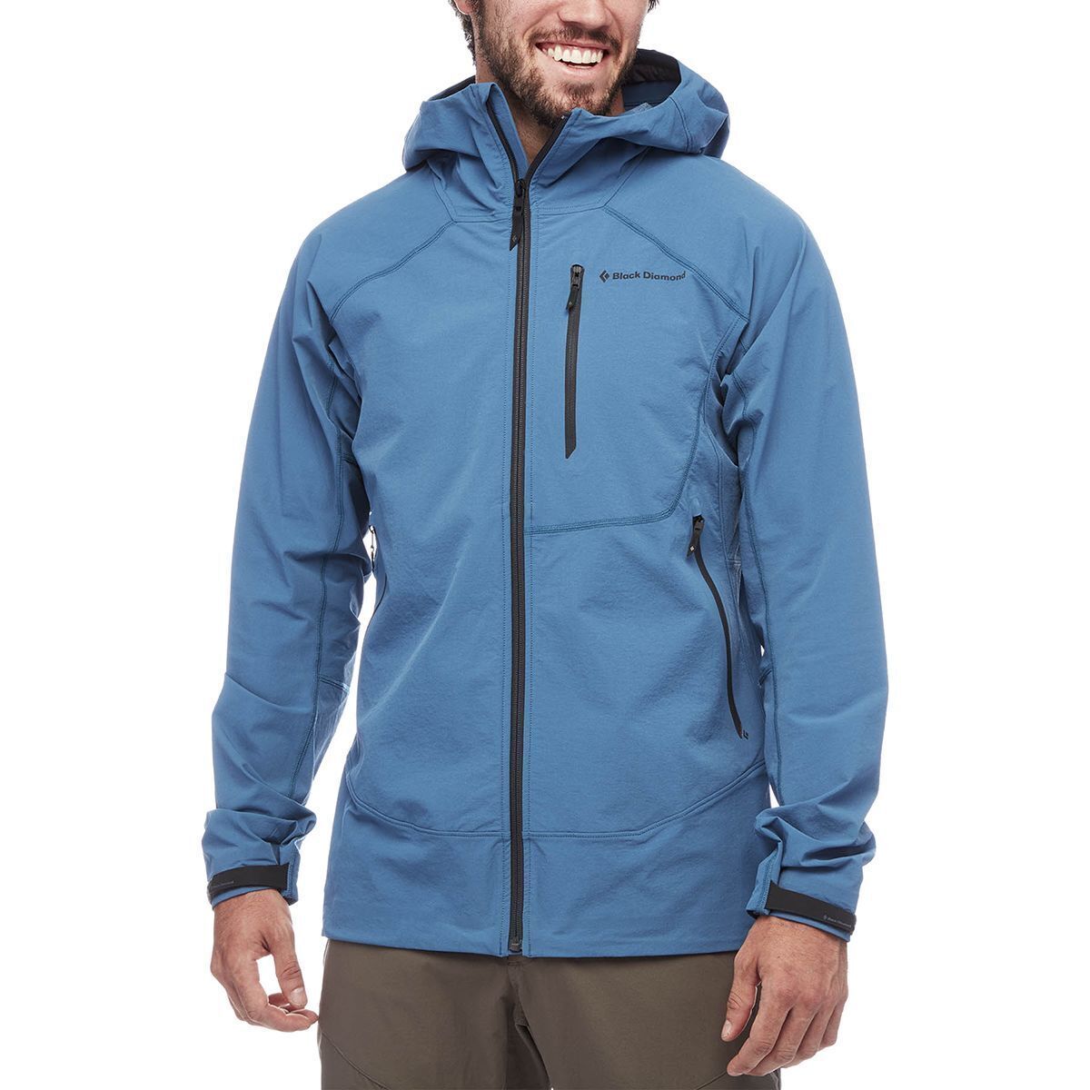 Black Diamond Cirque Shell Jacket - Men's Astral Blue, M