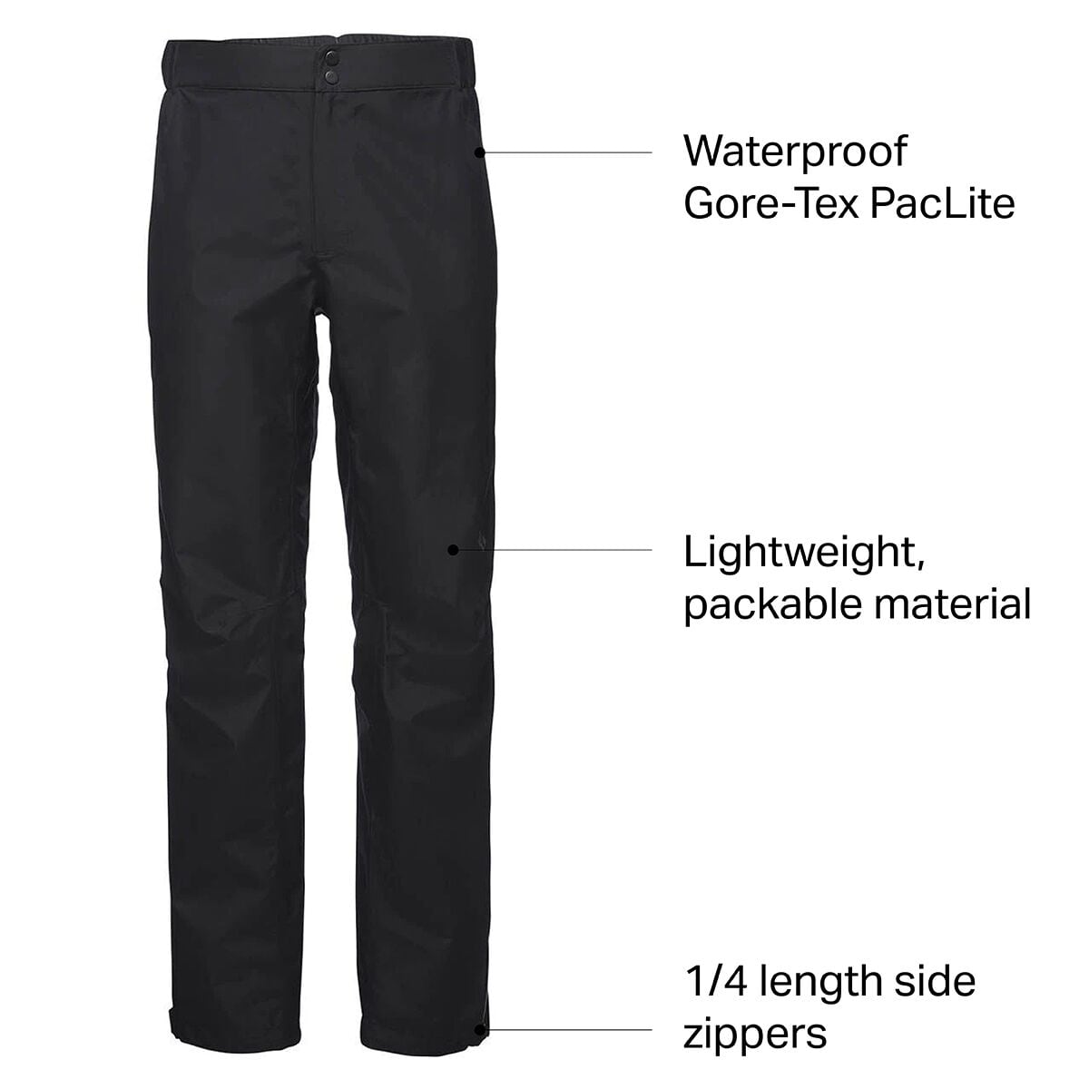 Black Diamond - Liquid Point Pants - Pantalón impermeable - Mujer