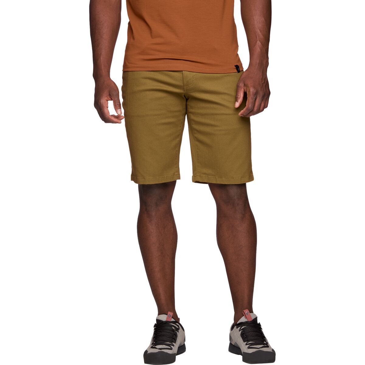 Black Diamond Stretch Font Short - Men's Dark Curry, 30