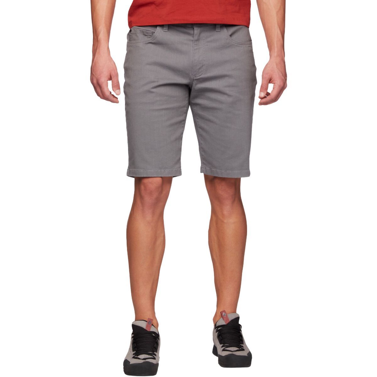 Black Diamond Stretch Font Short - Men's Steel Grey, 32