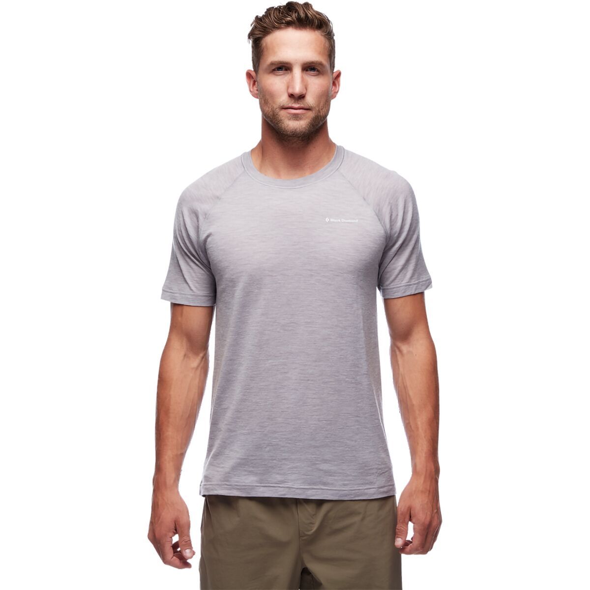 Black Diamond Rhythm T-Shirt - Men's Pewter, XL