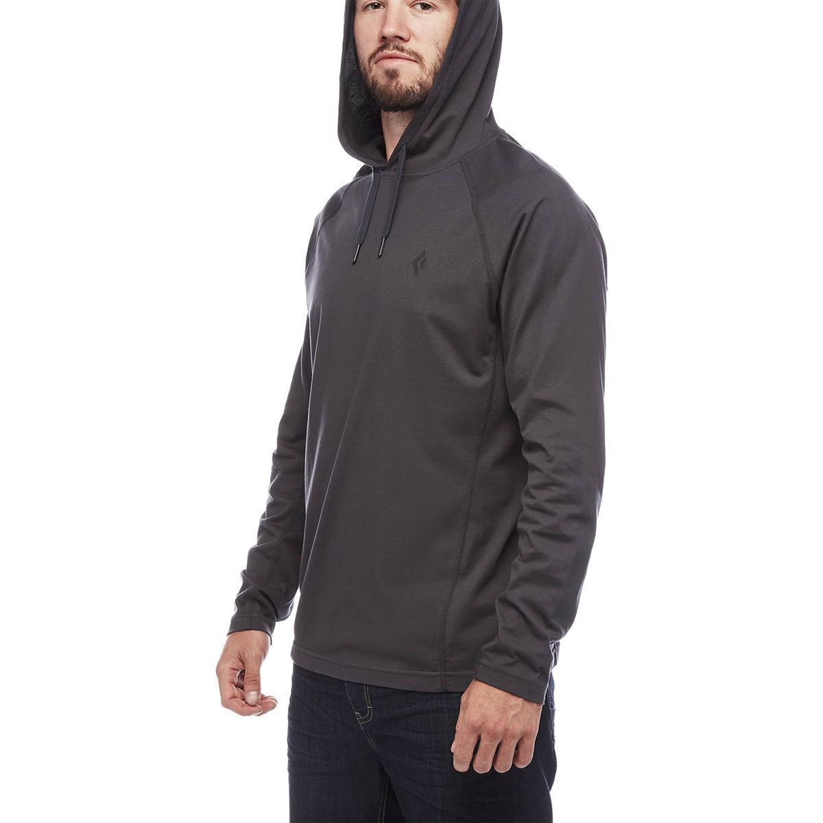 Black Diamond Crag Hoodie - Men's Carbon, XL