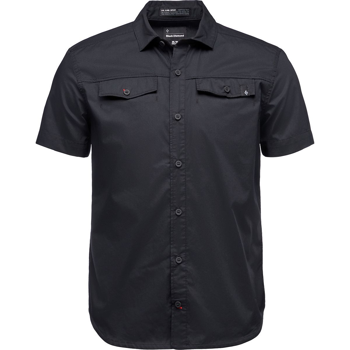 Black Diamond Benchmark Short-Sleeve Shirt - Men's Black, L