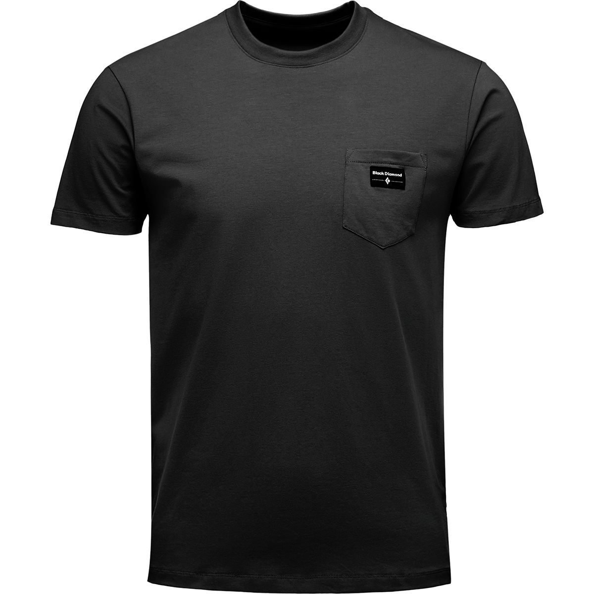 Black Diamond Pocket Label T-Shirt - Men's Black, L