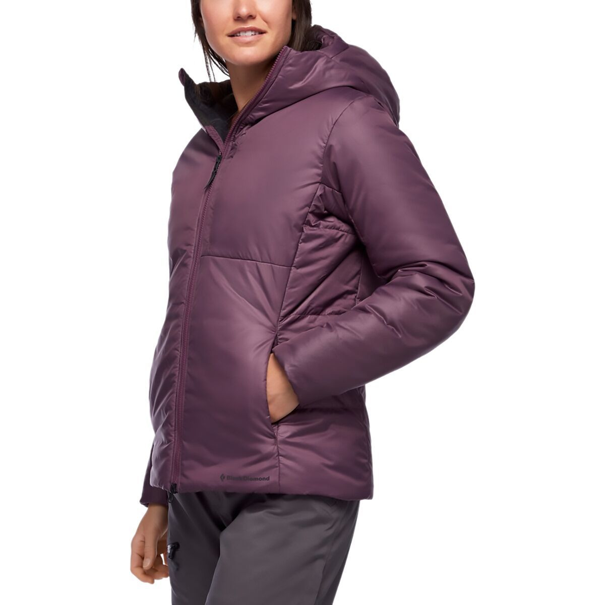 Black Diamond Belay Parka - Women's Plum, M