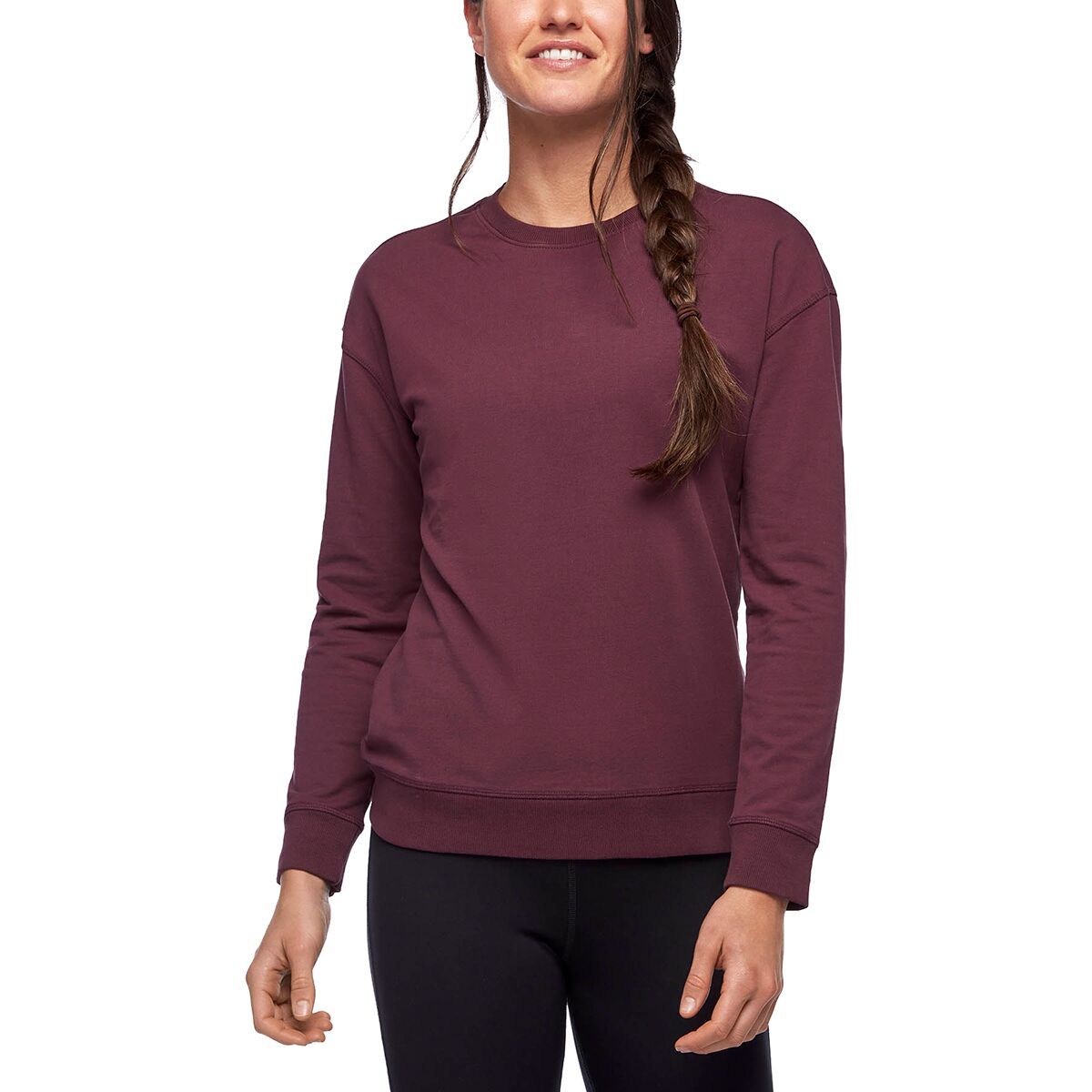 Black Diamond Basis Crew - Women's Plum, L