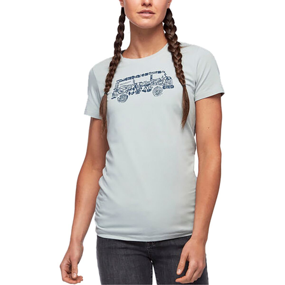 Black Diamond Vantastic Tee - Women's Silver Sage, S