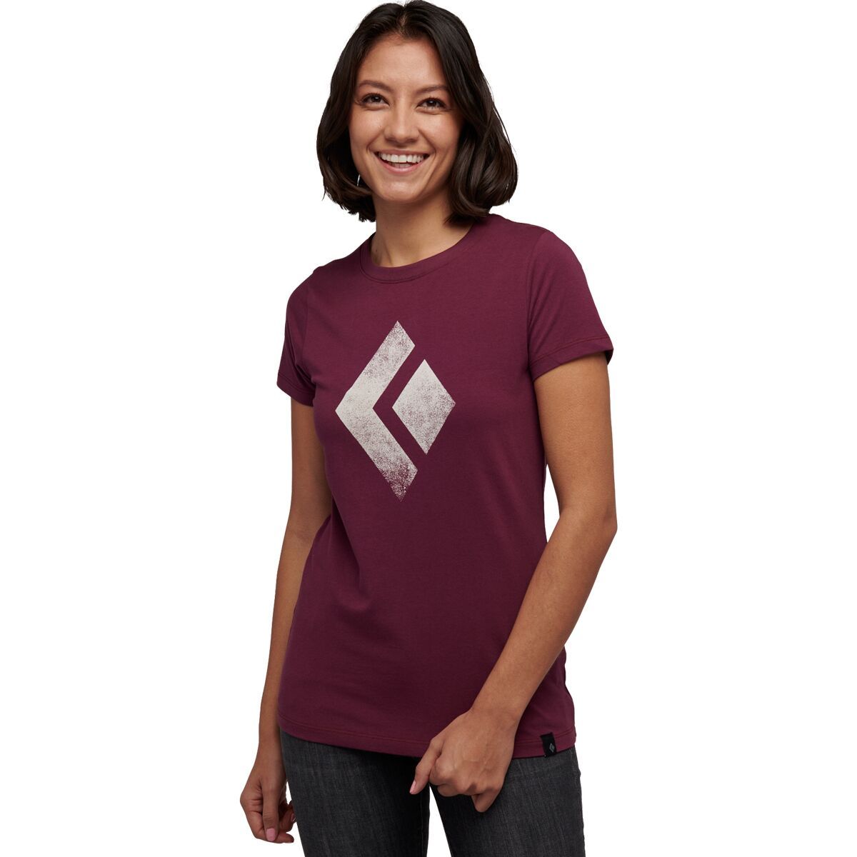 Black Diamond Chalked Up Tee - Women's Blackberry, S