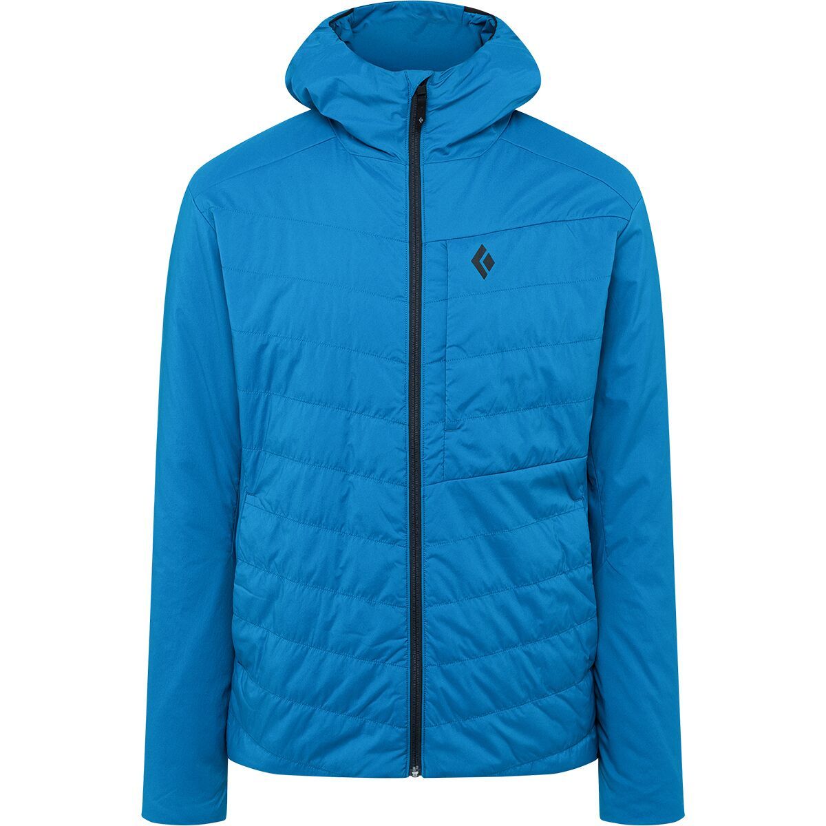 Black Diamond First Light Stretch Hooded Jacket - Men's Kingfisher, S